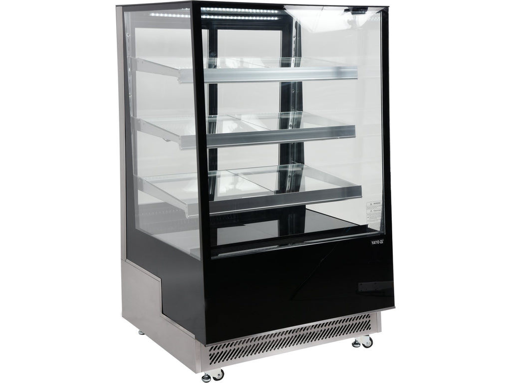 Koelkastdisplay 500L 90X80X144 Zwart