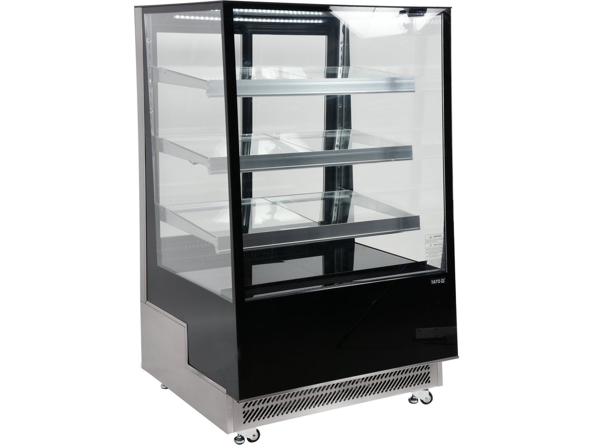 Koelkastdisplay 500L 90X80X144 Zwart