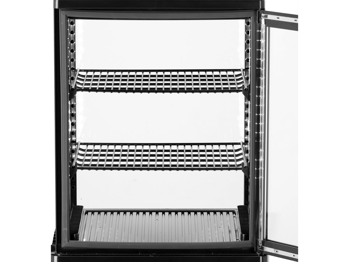 Gekoelde Vitrinekast 59L 46X41X82 Zwart
