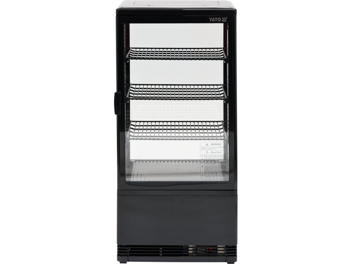 Koelkastdisplay 78L 42X38X96 Zwart