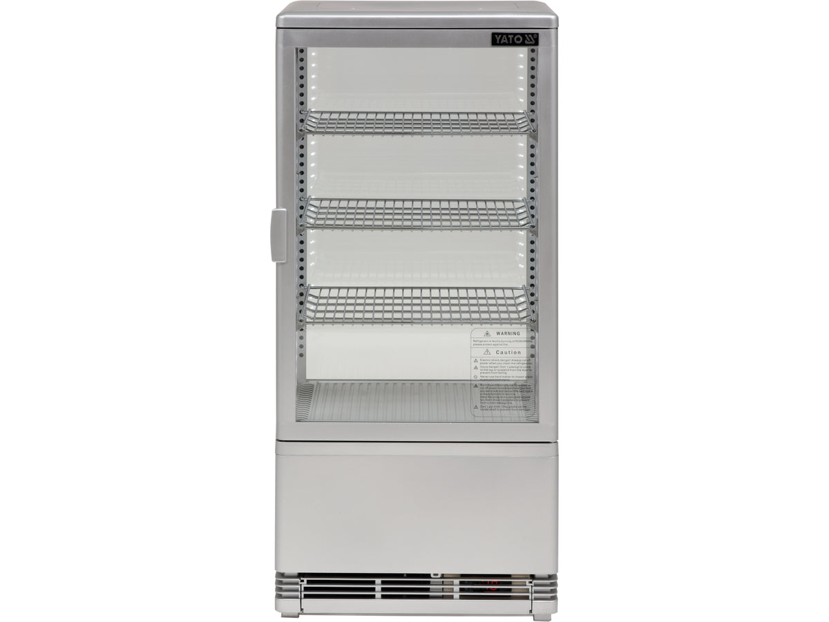 Koelkastdisplay 78L 42X38X96 Zilver