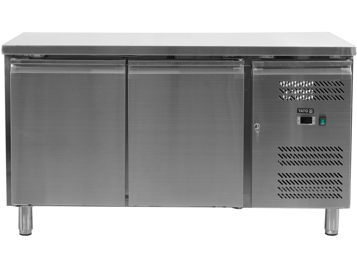 Bakkerijkoeltafel 390L, 2 Deuren