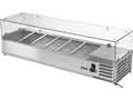 BOVENKOELKAST vitrinekast 6X1/3 GN