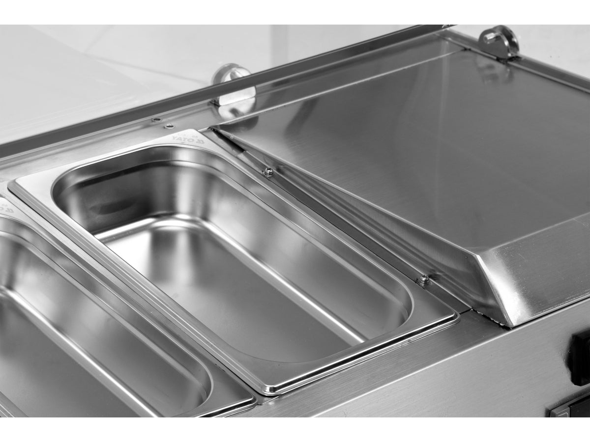 BOVENKOELKAST vitrinekast 6X1/3 GN