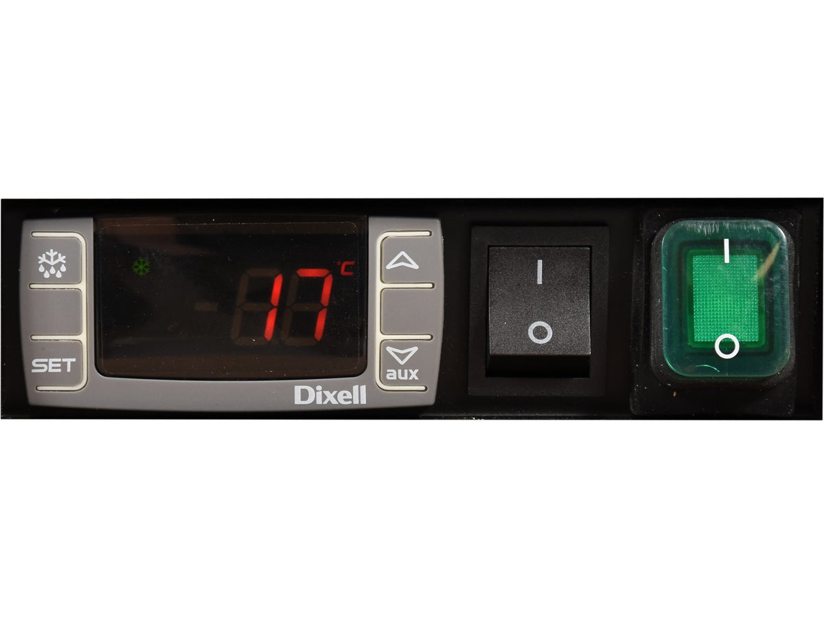 Koeldisplay Voor Flessen, 1-DEUR, Zwart