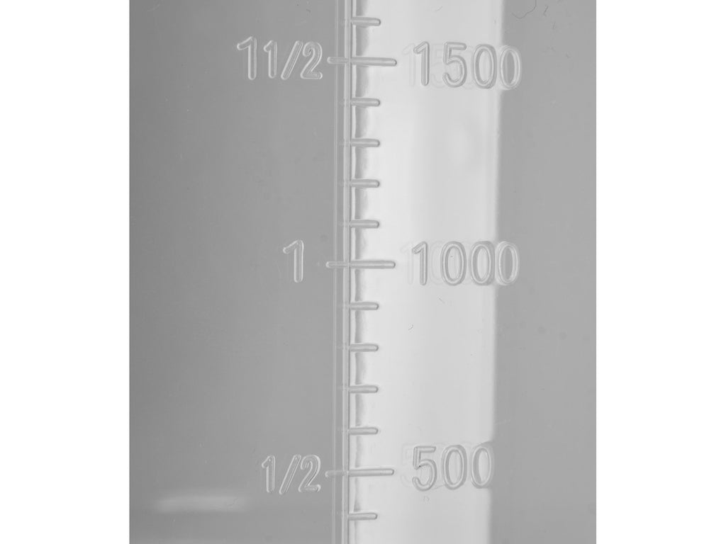 Kan Met Afmeting 3000ML, Transparant