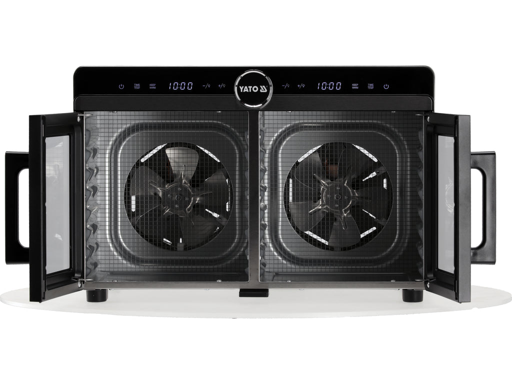 <h1>VOEDSELDROGER 16 SCHALEN VAN RVS, 1400W</h1>