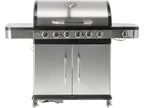 Zushi 6+1 Gasgrill Roestvrij Staal 20,2 KW
