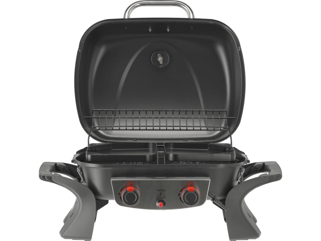 Yake Draagbare Gasgrill, 2 Branders, 5KW Yake