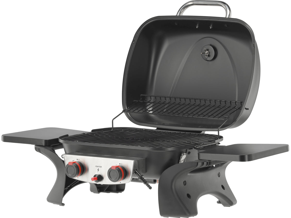 Yake Draagbare Gasgrill, 2 Branders, 5KW Yake