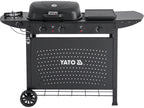 Asahi 2+2 Gasgrill, 5KW, 3IN1