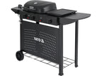 Asahi 2+2 Gasgrill, 5KW, 3IN1