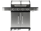 Zushi 4+1 Gasgrill, Roestvrij Staal 14,2KW