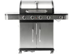 Zushi 4+1 Gasgrill, Roestvrij Staal 14,2KW