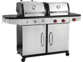 Otake Grill 2IN1, Gas + Koolstof, Roestvrij Staal, 8,2KW