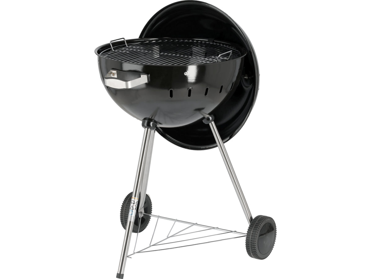 Ronde Houtskoolgrill 54CM Zwart