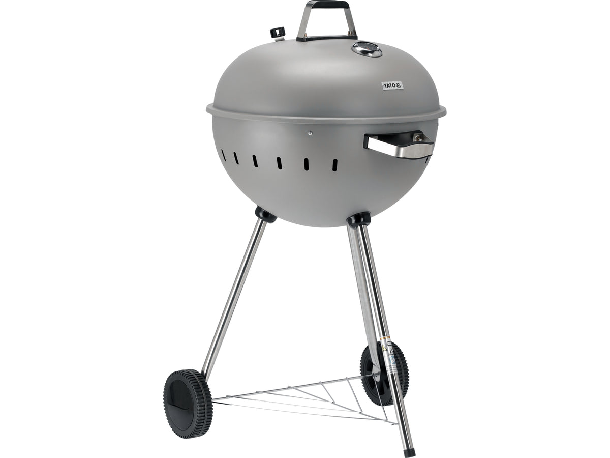 Ronde Houtskoolgrill 54CM Grijs
