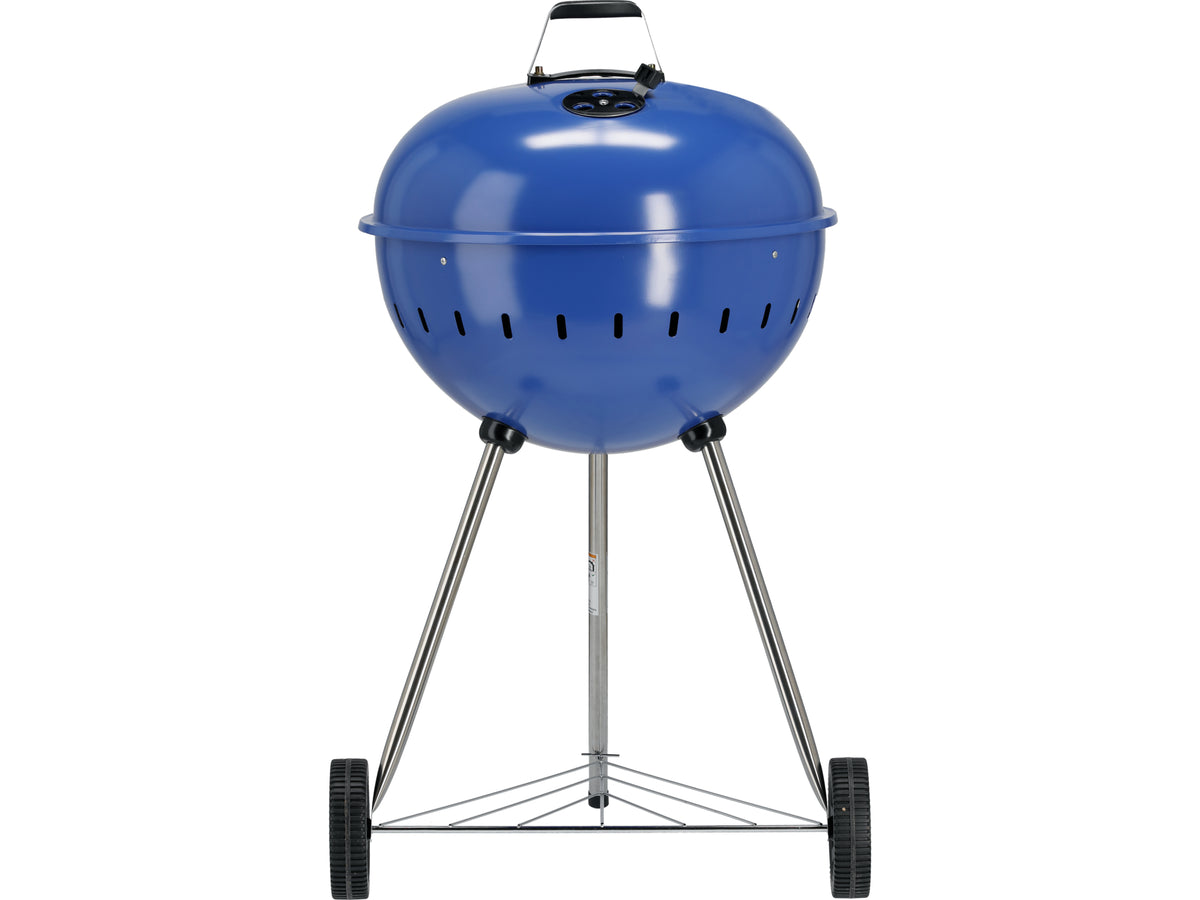 Ronde Houtskoolgrill 54CM Blauw