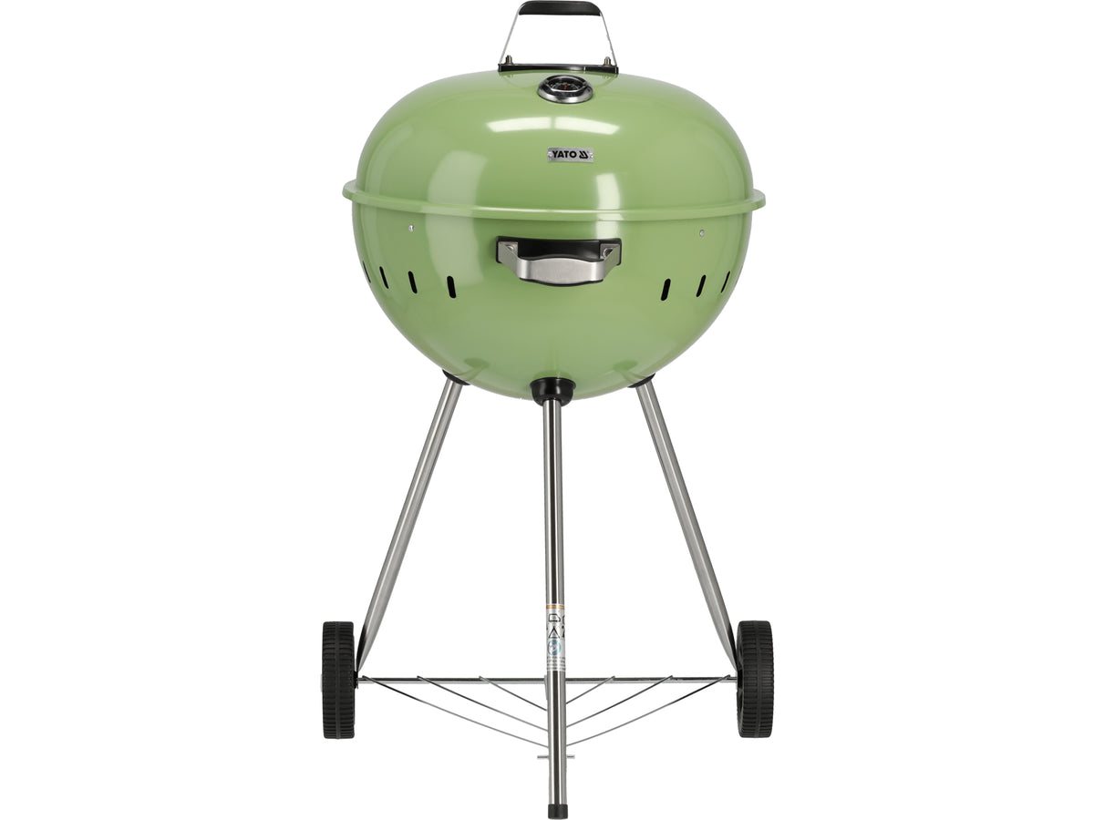 Ronde Houtskoolgrill 54CM Groen