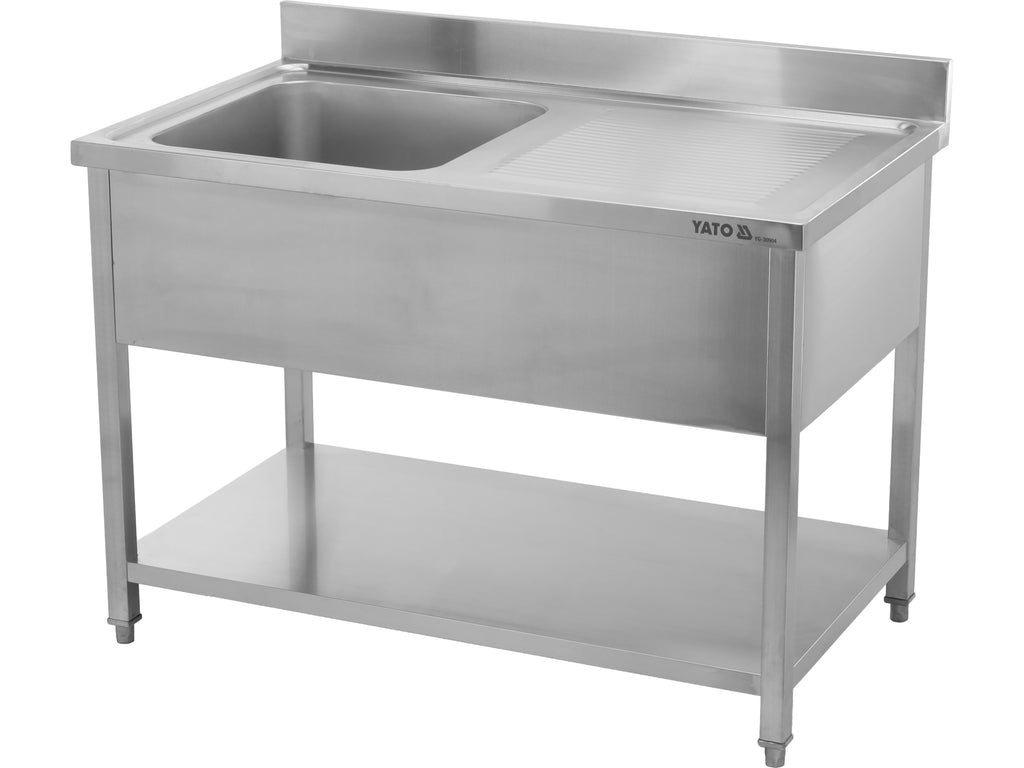 Tafel Met Enkele Gootsteen 120X70 CM