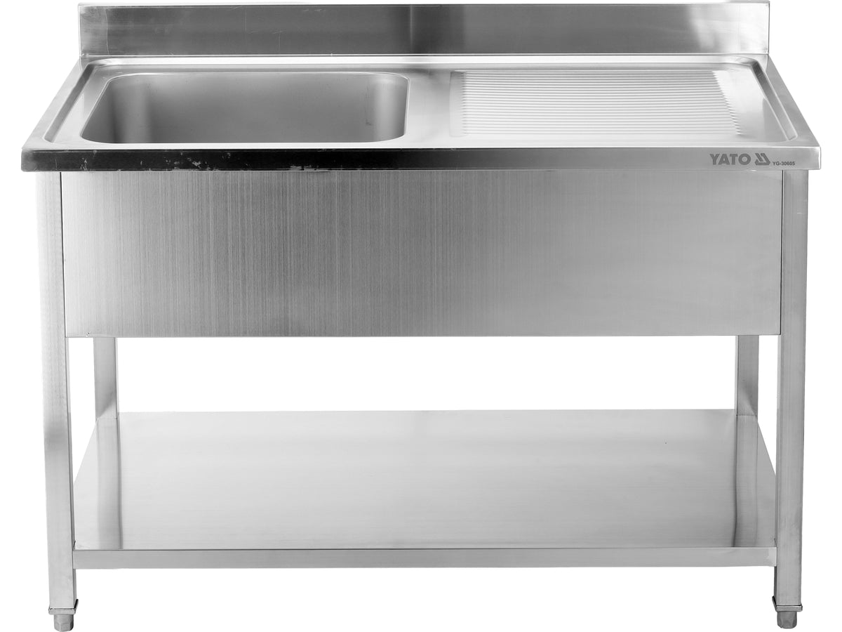 Tafel Met Enkele Gootsteen 120X70 CM