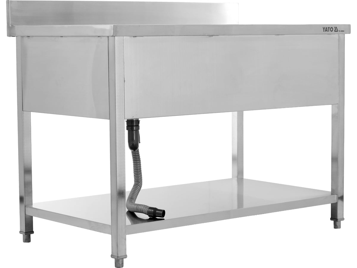 Tafel Met Enkele Gootsteen 120X70 CM