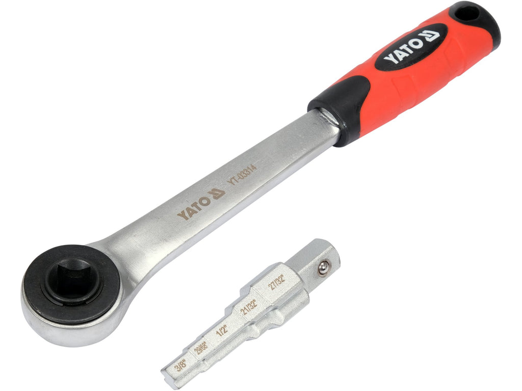 Stapmoersleutel Met Ratel