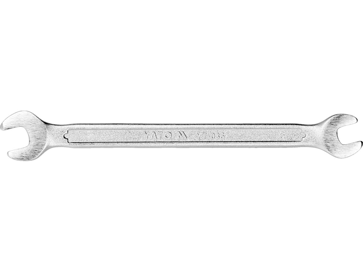 Open Sleutel Met Gepolijste Kop 6X7 MM
