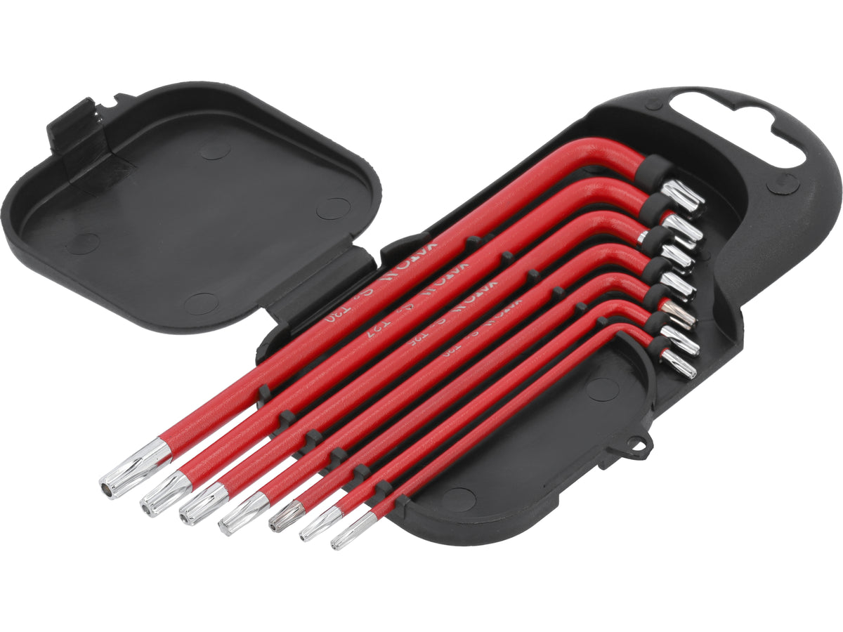 Set Gecoate Torx Inbussleutels, 7 Stuks.
