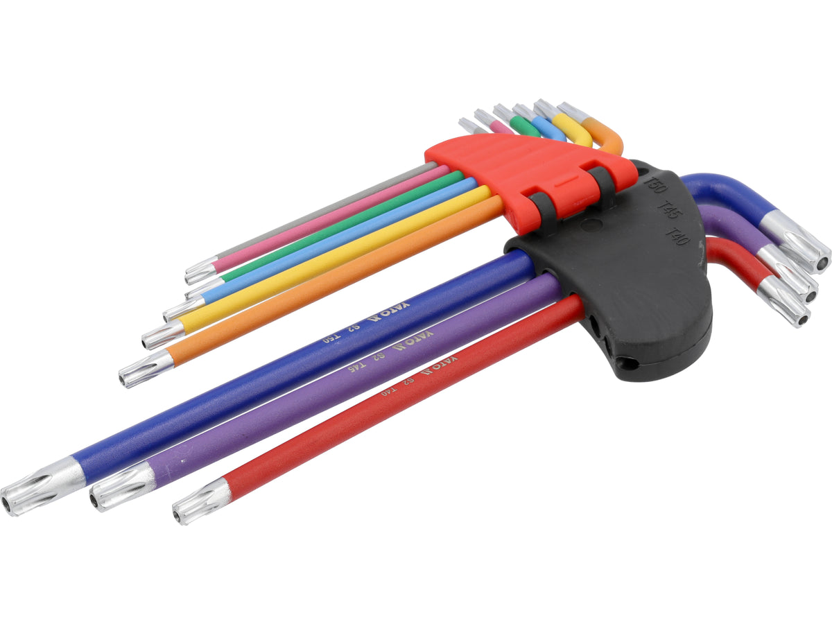 Set Torx Tr T10-T50 Sleutels 9ST.