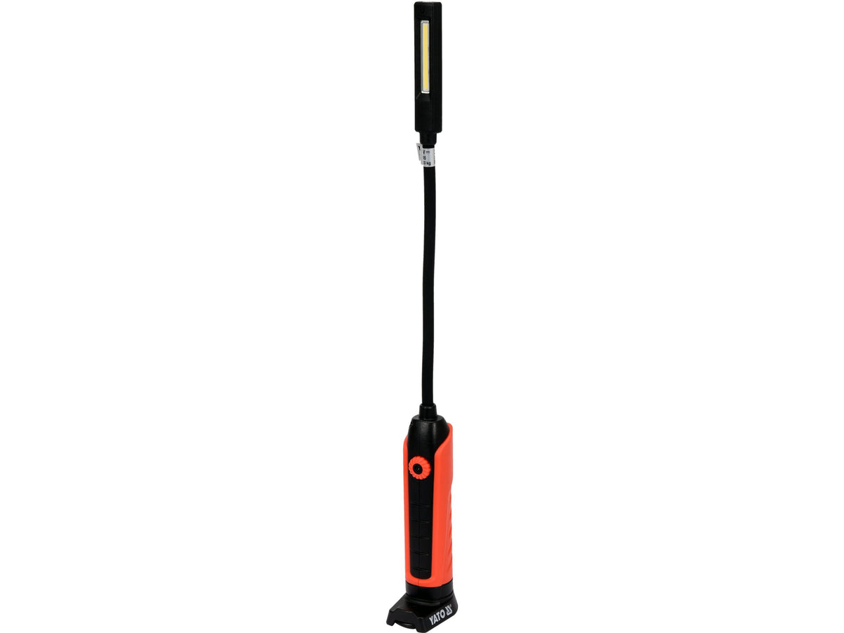 Cob Werkplaatslamp 500LM Flexibele Arm, Lichtverstelling, IP54, IK07, Pa6+Tpr