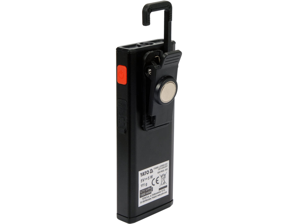 Werklamp 500LM, Li-Po 3,7V 1500MAH