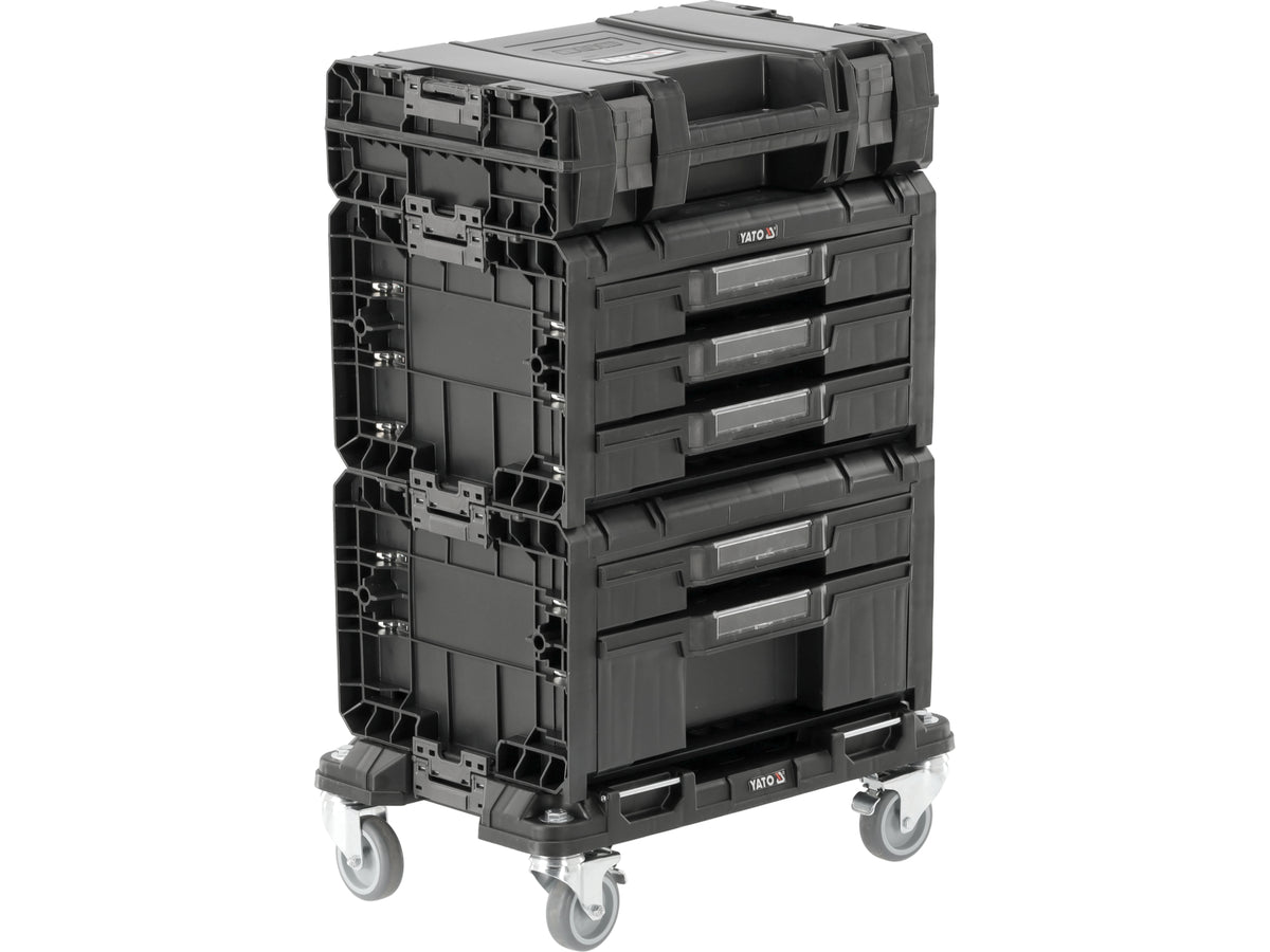 Set Op Het Platform Van 4 Stuks Gereedschapskisters, Systeem, Modulair P05t2t341g2 S12