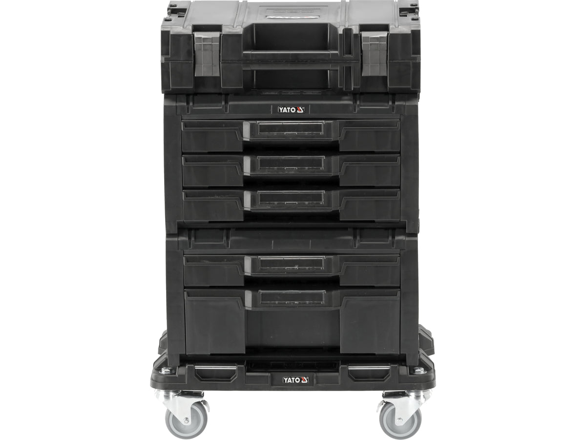 Set Op Het Platform Van 4 Stuks Gereedschapskisters, Systeem, Modulair P05t2t341g2 S12