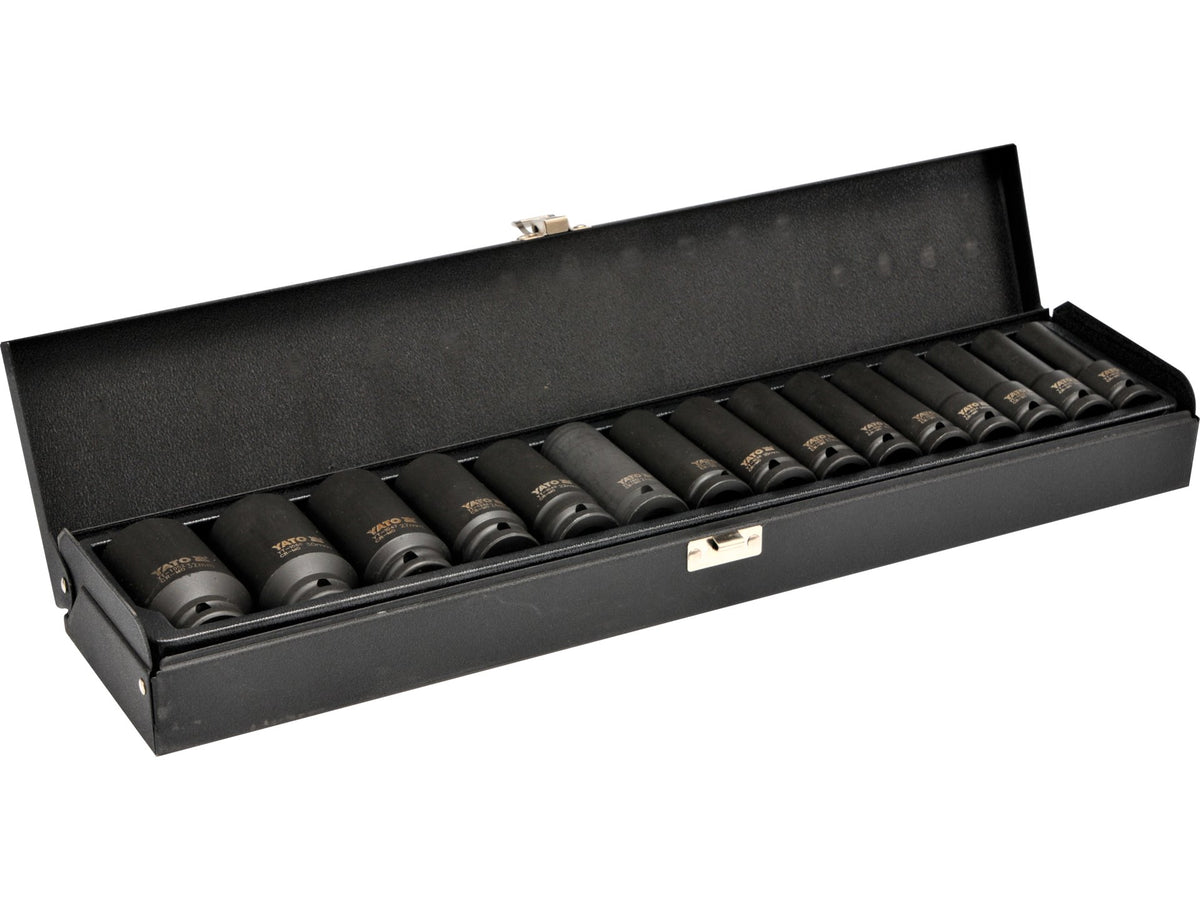 Lange Slagdoppen 1/2'', Set Van 15 St.