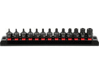 Set Van Korte Impact Doppelsleutels 3/8" 17MM Crmo 13 Elementen