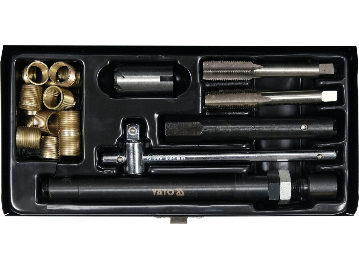 Reparatieset Voor Bougie. Bevat Een Speciale Draad En 20 Speciale Reparatiesleeves.