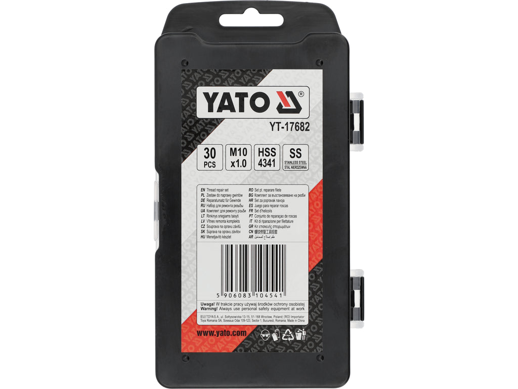 DRAADREPARATIESET M10X1.0MM 30st