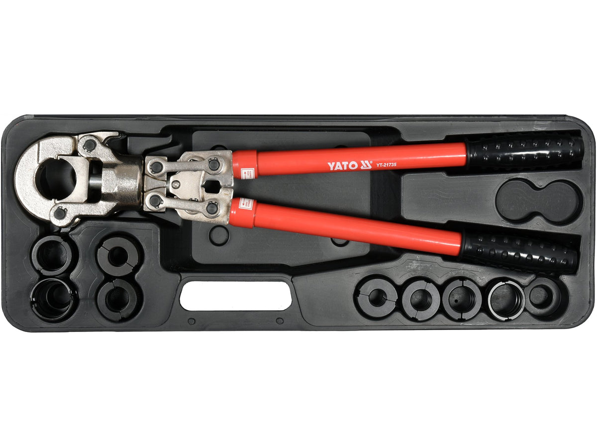 HYDRAULISCHE HANDMATIGE PERS VOOR HET PRIMEREN van PEX-AL-PEX PLUS-CONNECTOREN 8 MATRICES
