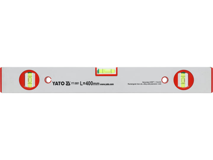 Aluminium Niveau, 3 Libs 400 MM