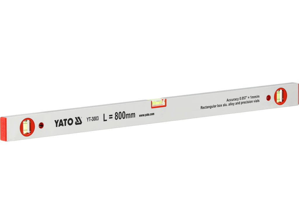 Aluminium Niveau, 3 Libs 800 MM