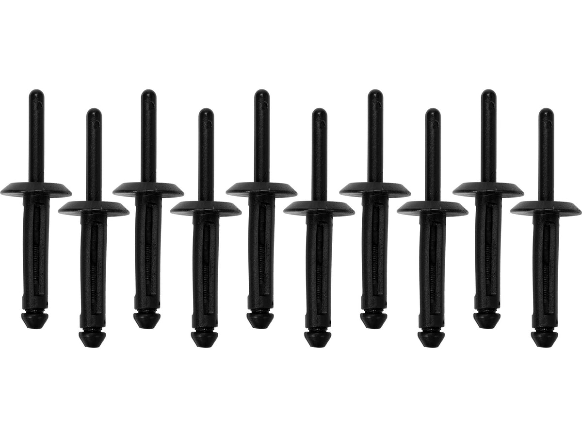 Kunststof Klinknagels 6,6X17,2MM 10ST.