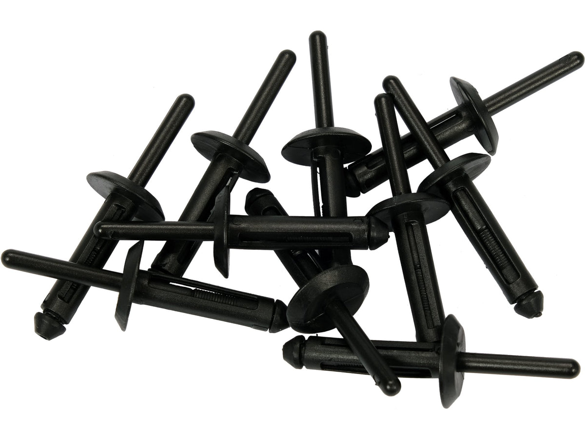 Kunststof Klinknagels 6,6X17,2MM 10ST.