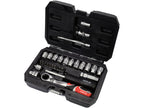 Spline 1/4'' Doorlopende Doppenset Bevat 29 Onderdelen