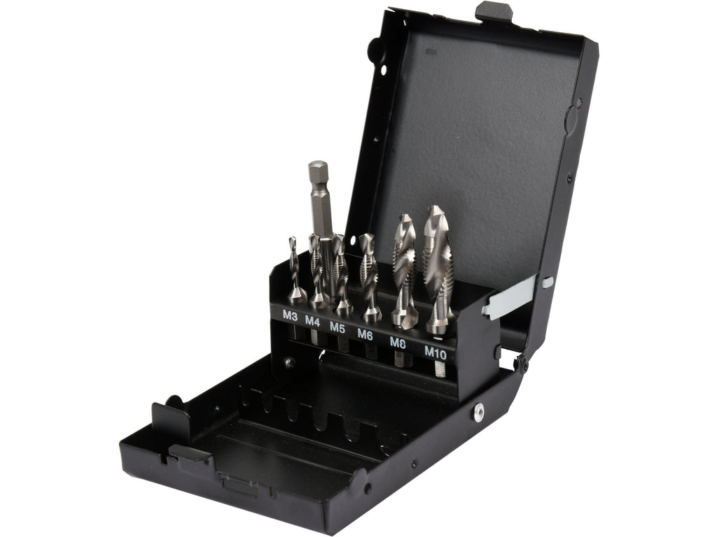 Boortapen Set M3-M10 7ST. Hex