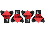 Veer Hoekklemmen, Set Van 4
