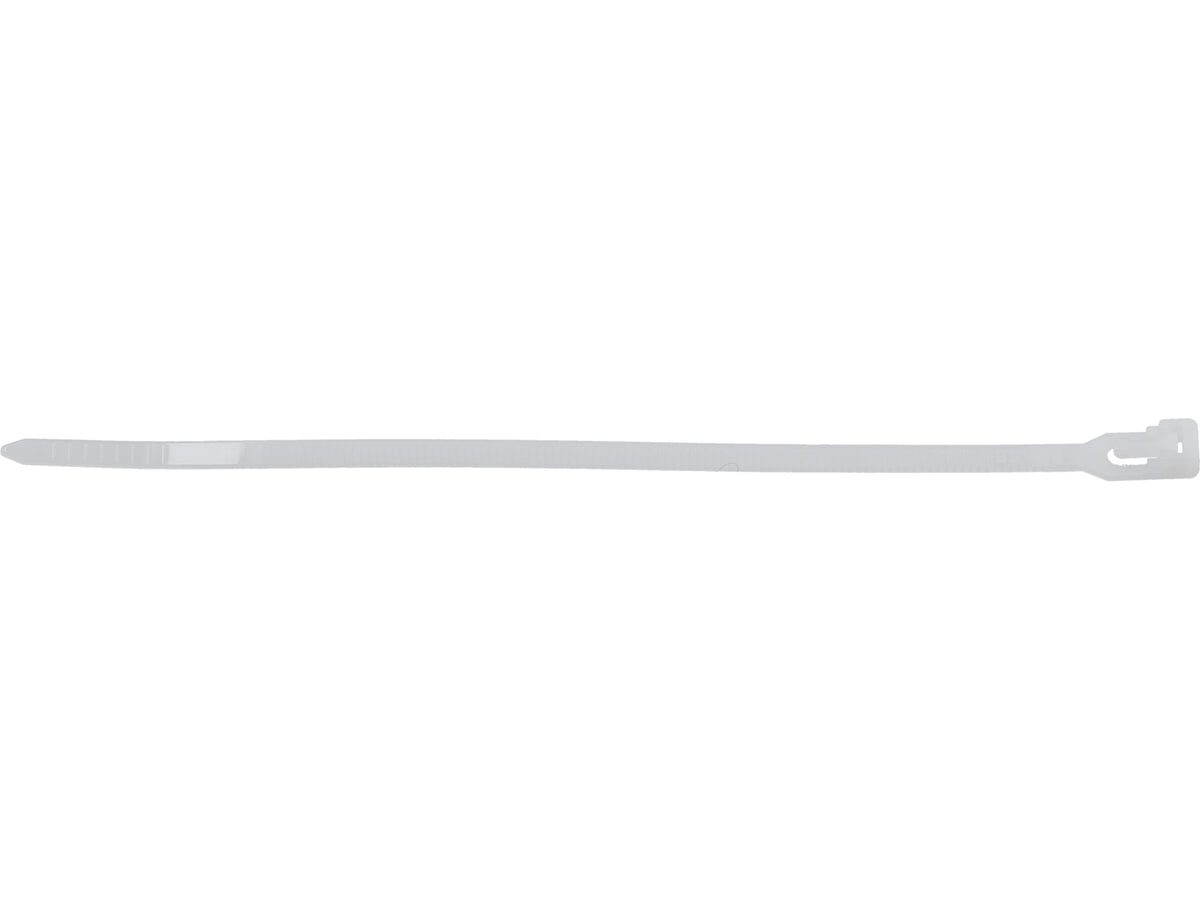 Kunststof Banden, 3,6X150MM, 100ST, Wit