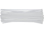 Kunststof Banden, 7,6X450MM, 50 St. Wit