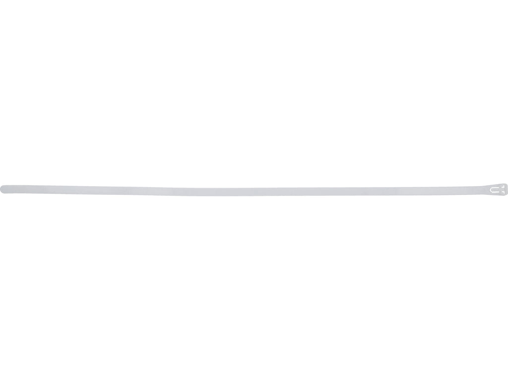 Kunststof Banden, 7,6X450MM, 50 St. Wit