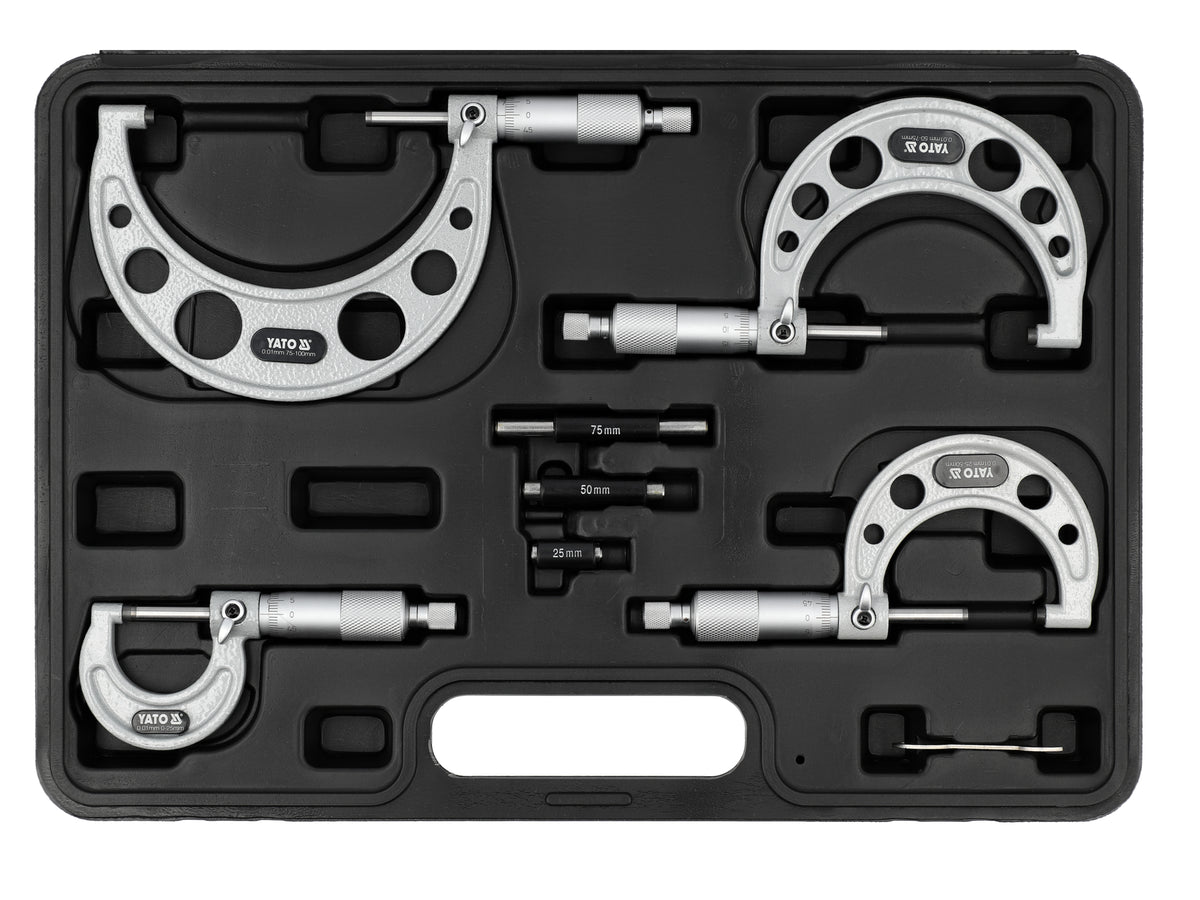 Set Van 4 Buitenmicrometers